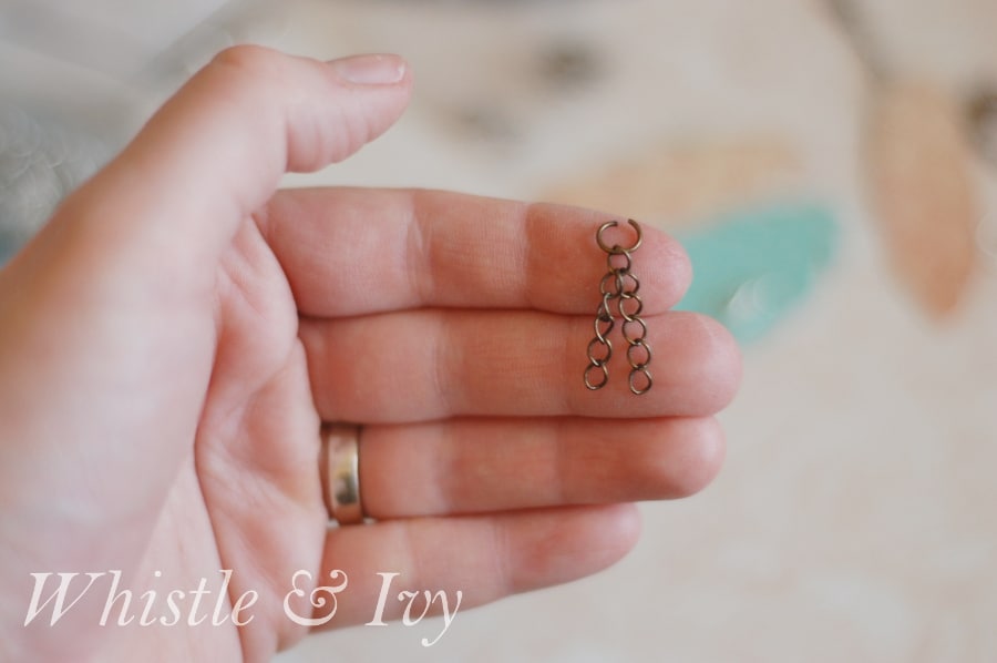 These beautiful and elegant feather earrings are easy to make with the Silhouette and so fun to wear. {Whistle and Ivy}