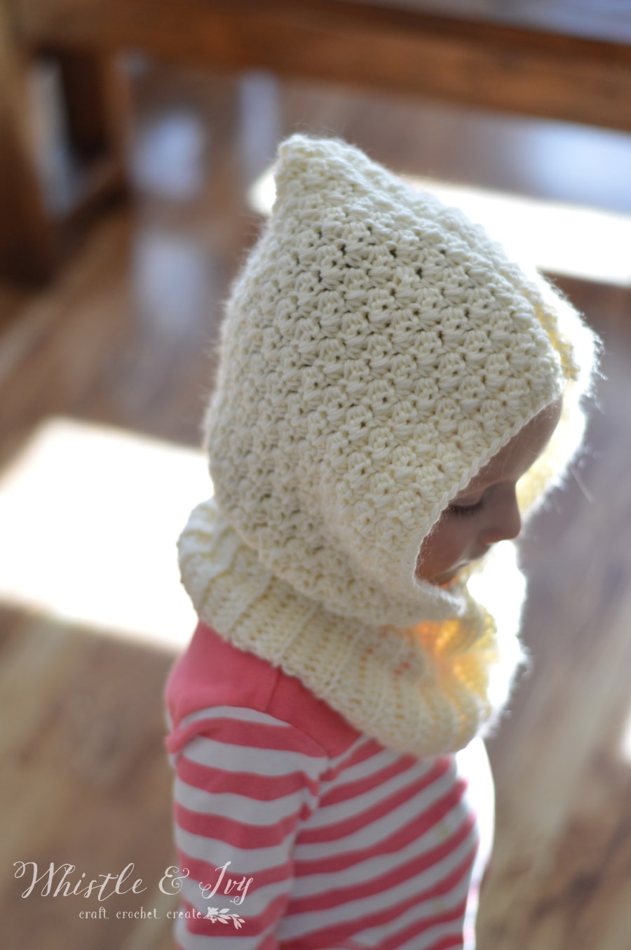 Toddler Hooded Cowl - Whistle and Ivy