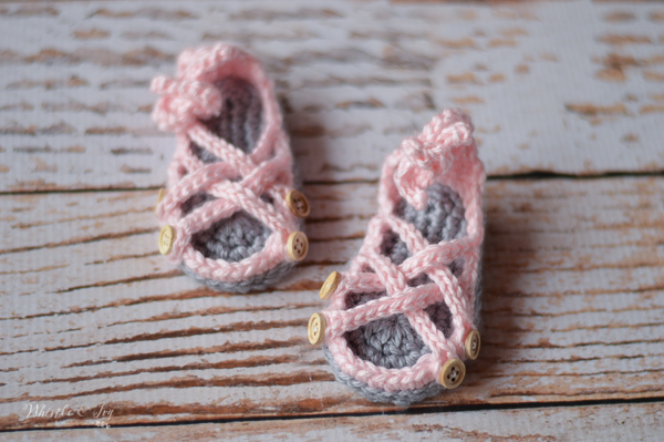 crochet baby gladiator sandals free crochet pattern 
