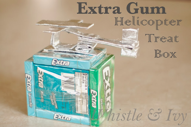 Helicopter Extra Gum Stocking Stuffer