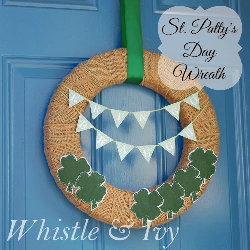 Erin Go Braugh Wreath and St. Patrick’s Day Round-up