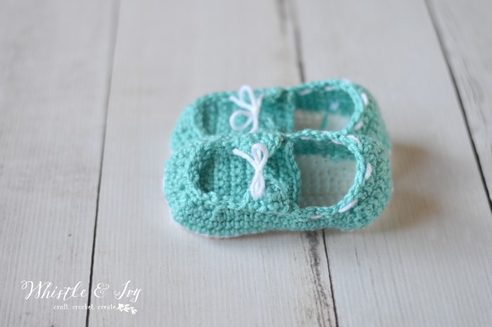 crochet baby and toddler baby shoes boat shoes crochet pattern 