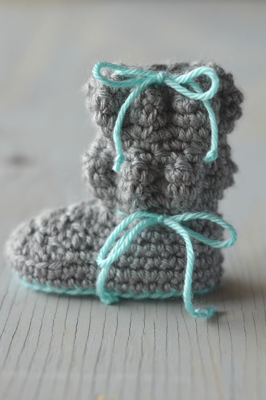 Baby Bubble Booties – Free Crochet Pattern