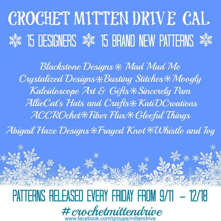 Crochet Mitten Drive CAL