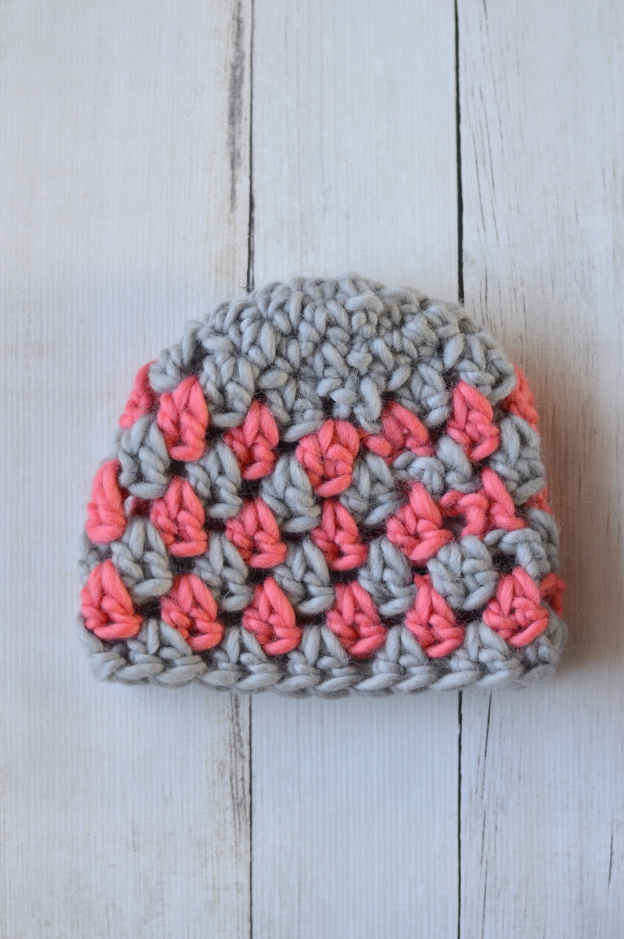 Super Chunky Crochet Granny Hat – Free Crochet Pattern
