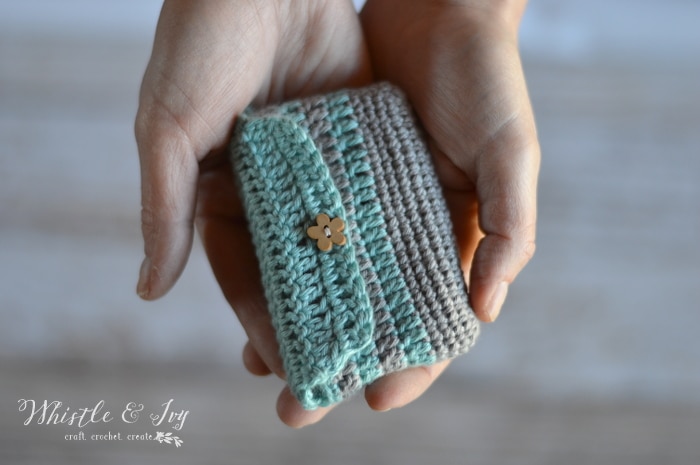 Crochet Business Card Pouch
