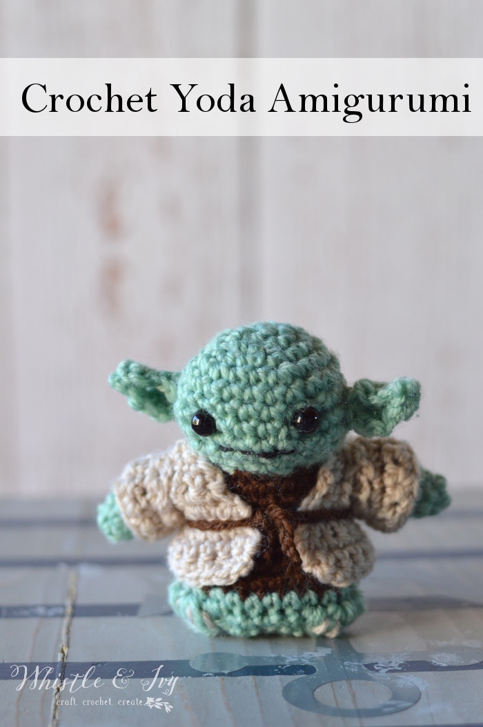 Crochet Yoda Amigurumi