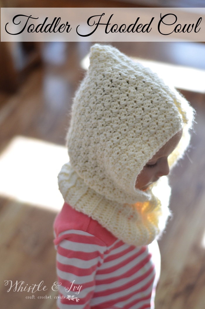 Toddler Hooded Cowl