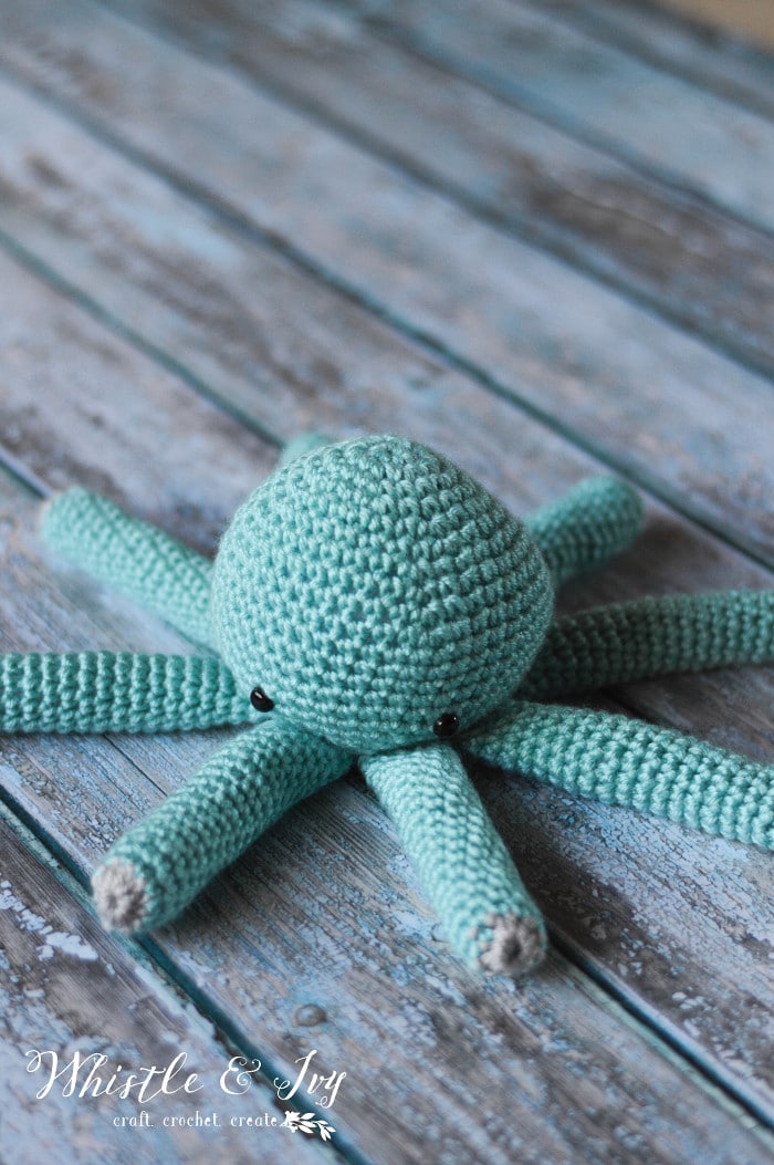 Crochet Baby Octopus Toy – Free Crochet Pattern