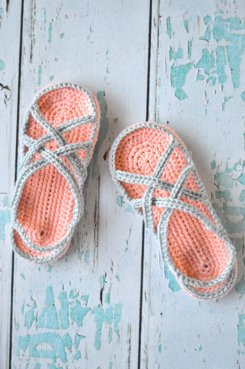 Women’s Crochet Slipper Sandals