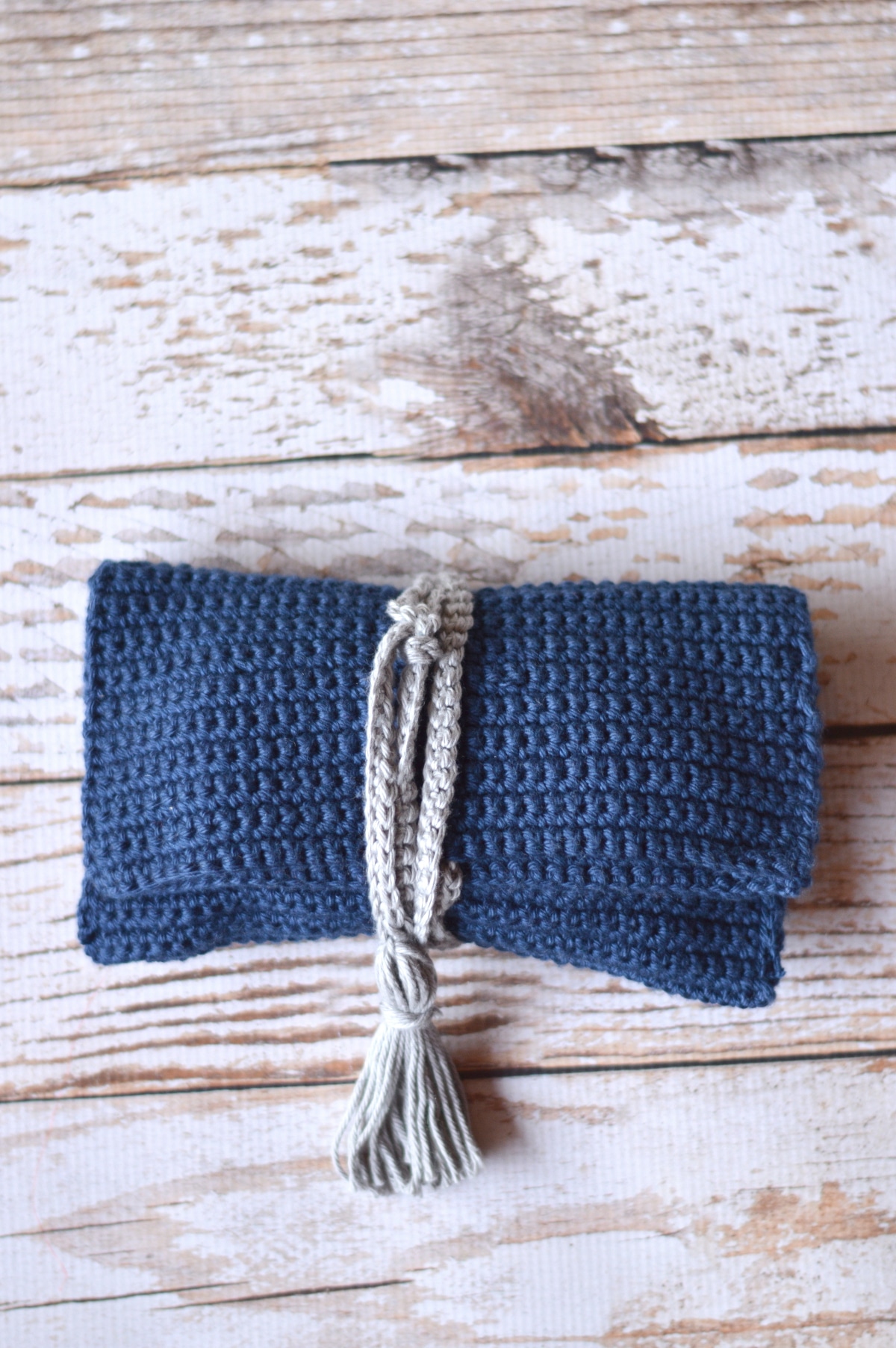 Crochet Wrap Clutch