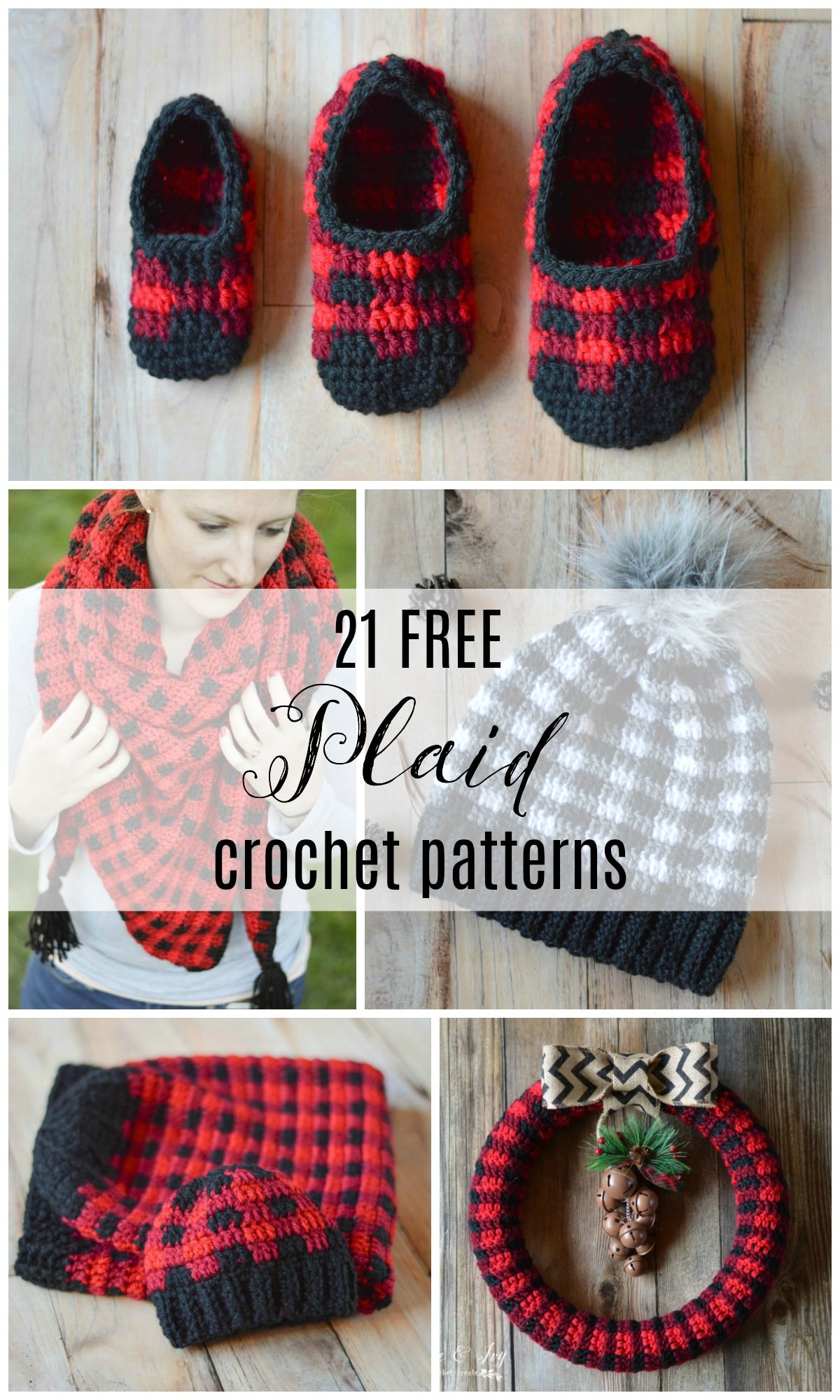 Mad About Plaid – 40+ Crochet Plaid Patterns