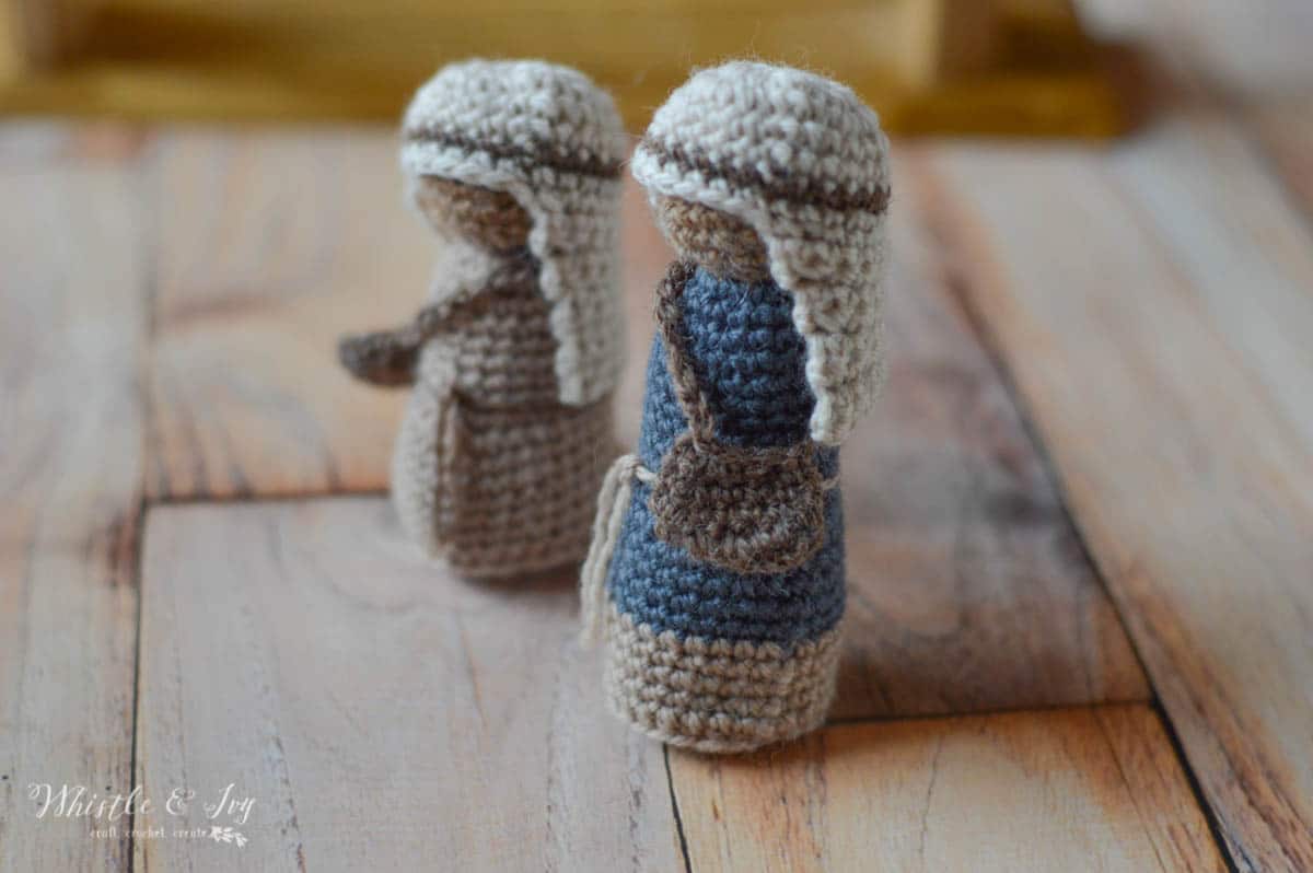 nativity shepherds free crochet pattern 