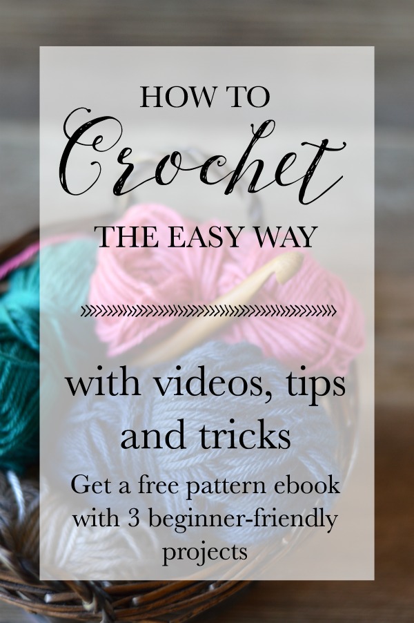 LEARN HOW TO CROCHET  + A Free eBook