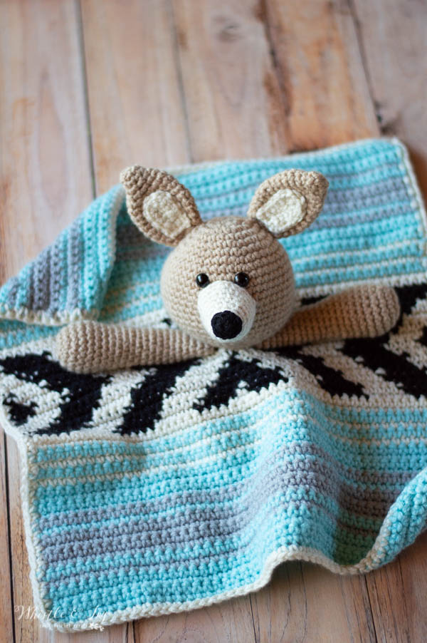 Serape Crochet Lovey – Crochet Pattern