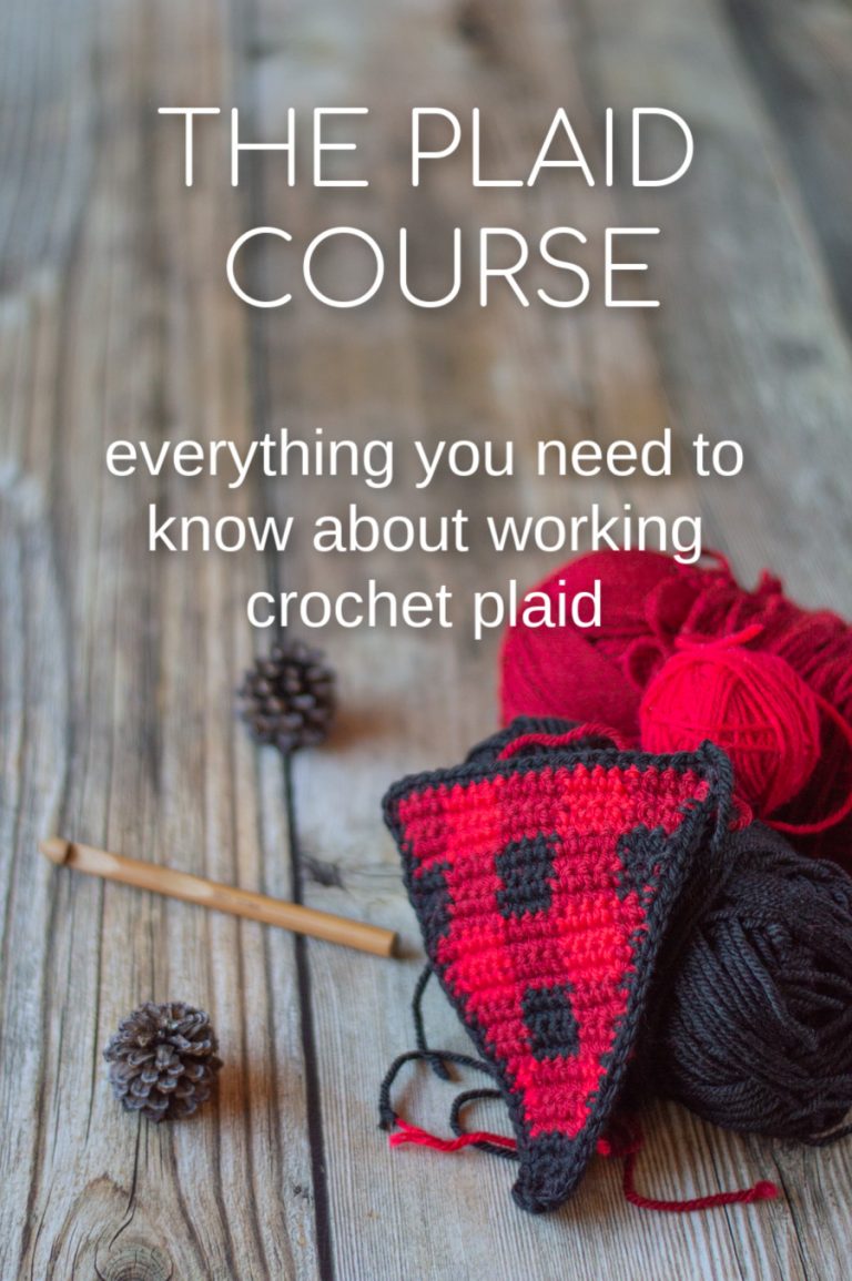 The Plaid Course – Learn Crochet Plaid