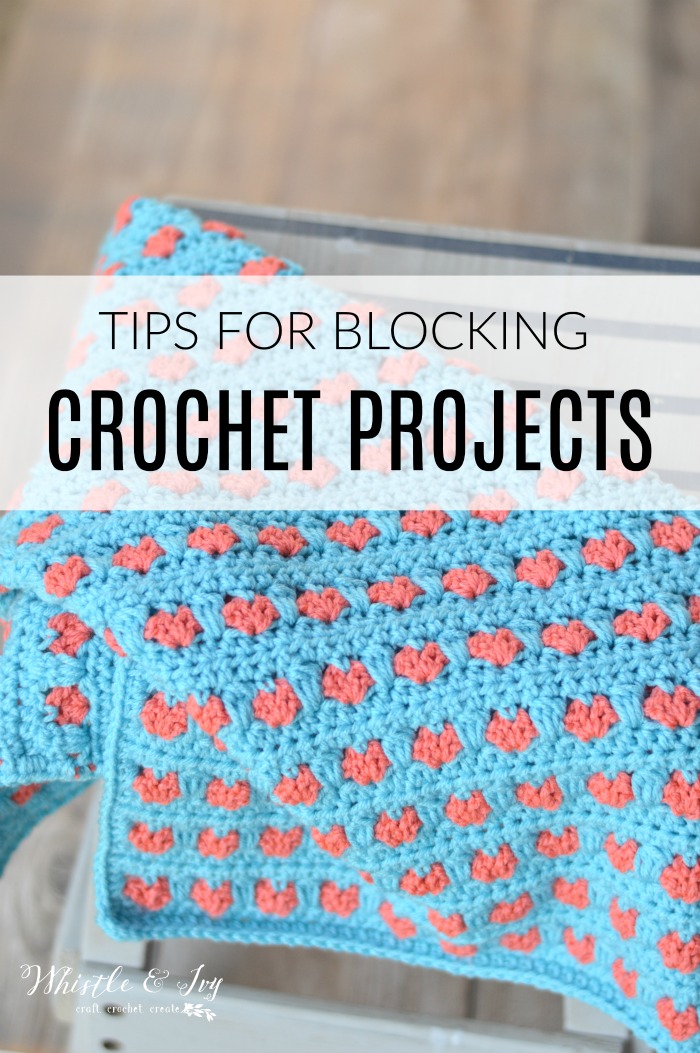 CROCHET TIP: How to Block your Crochet Projects