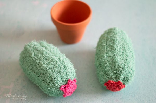 crochet cactus scrubber scrubby dishes free crochet pattern 