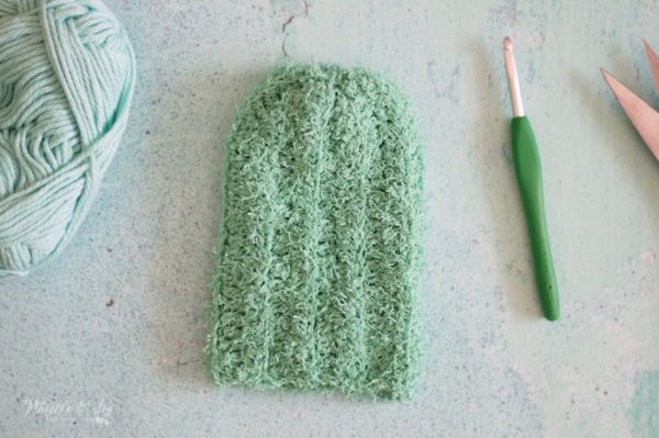 how to crochet cactus scrubby with free crochet pattern 