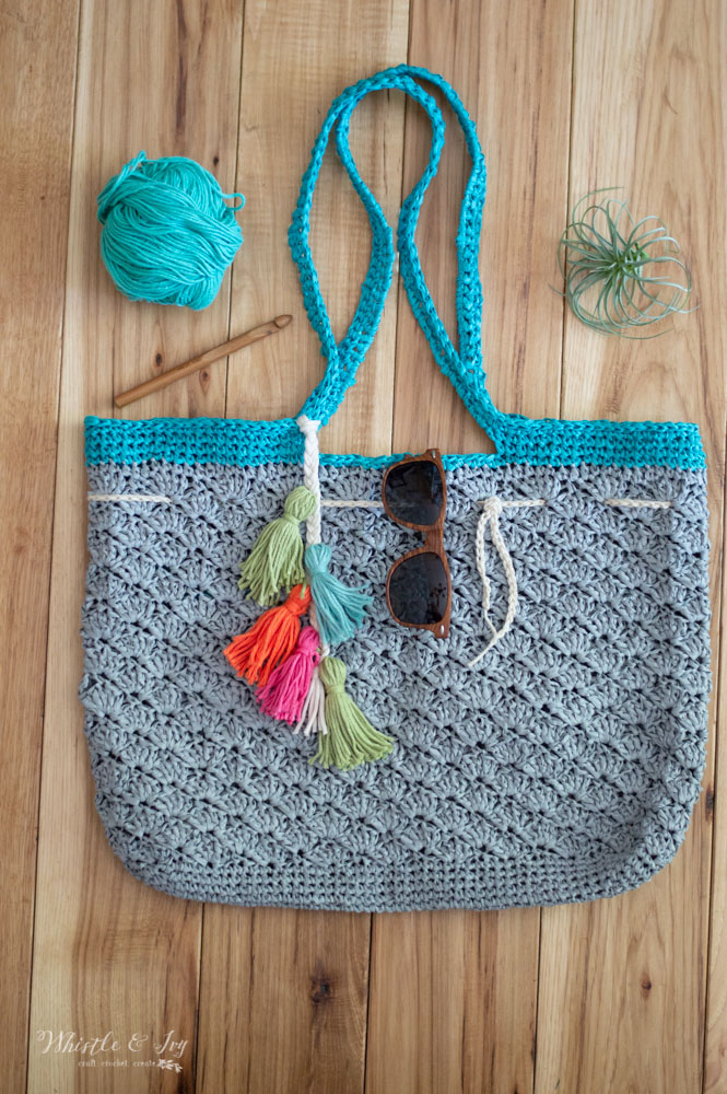 Summer Crochet Raffia Tote – Free Crochet Pattern