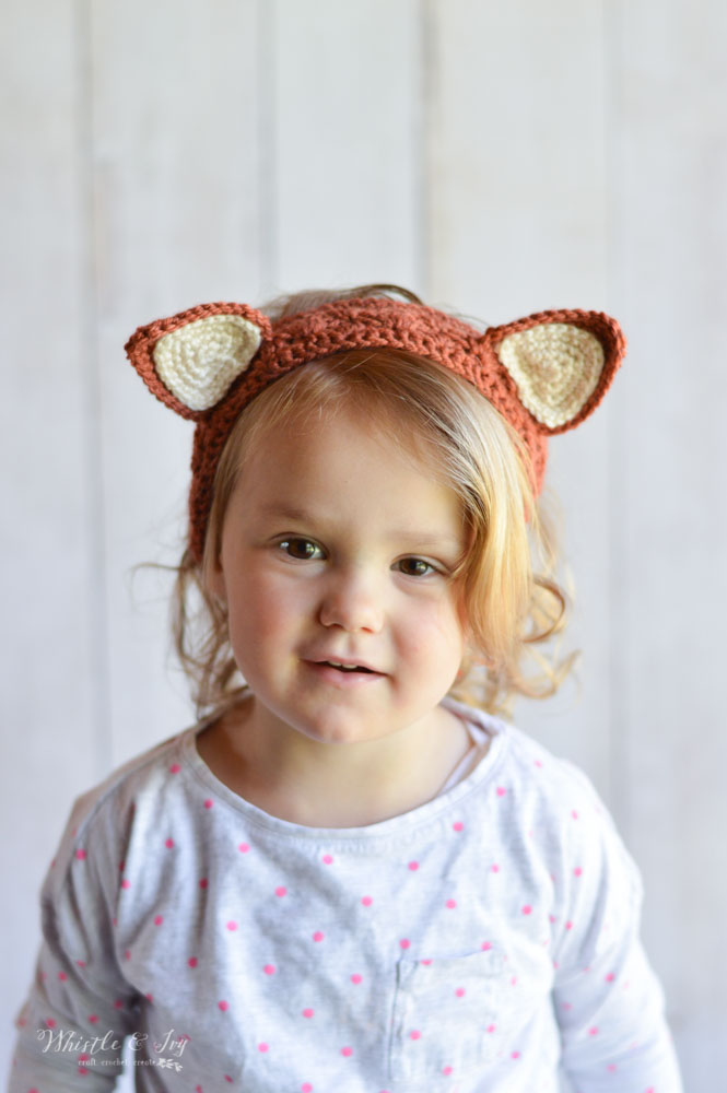 Crochet Animal Ears Headbands – Free Crochet Pattern