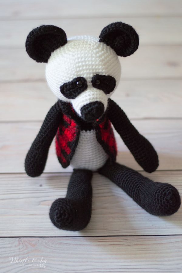 cute crochet pattern for crochet panda bear 