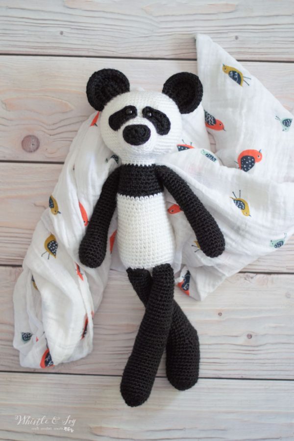 crochet panda bear crochet pattern cute crochet for kids 