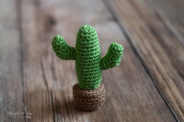 small crochet cactus free crochet pattern 