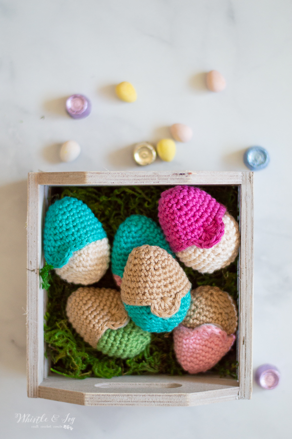 Fillable Crochet Easter Eggs – Crochet Pattern