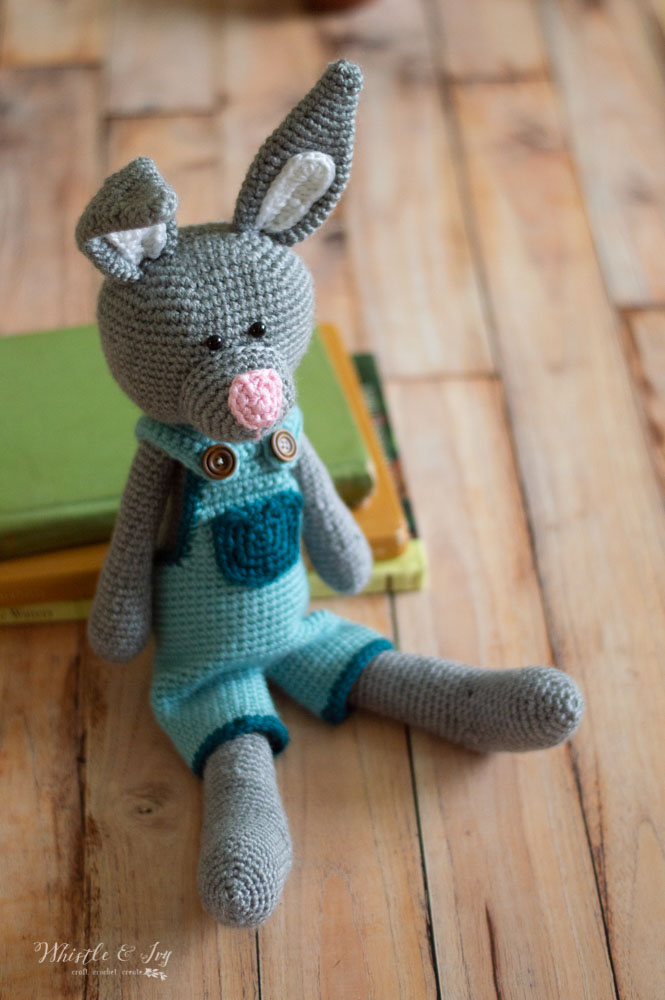 Vincent and Violet Crochet Bunny Stuffy – Crochet Pattern