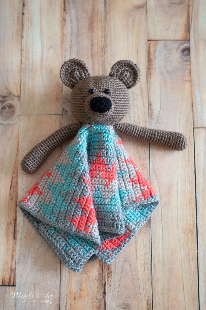 Poca Bear Lovey – Crochet Pattern