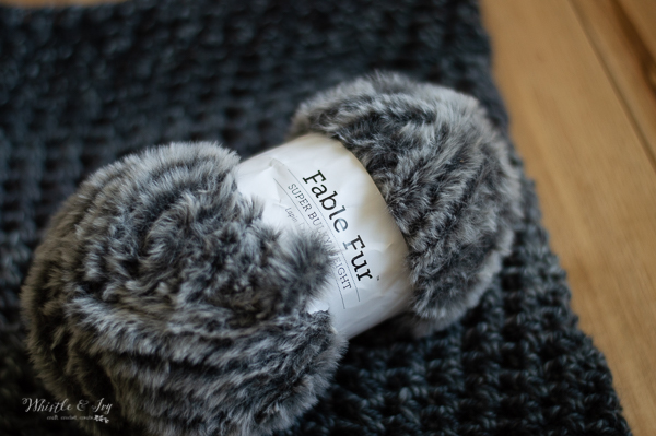 faux fur yarn 