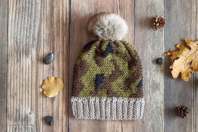 Crochet Camo Hat – Crochet Pattern