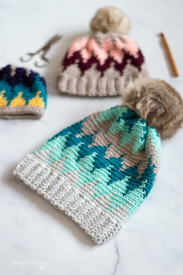 Crochet Chevron Hat – Crochet Pattern