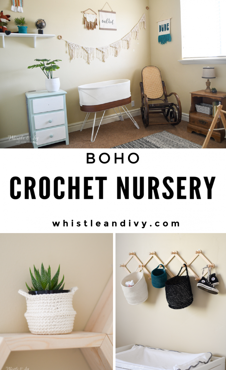 Crochet Nursery Reveal – Boho Gender Neutral Room