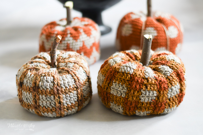 Handmade Harvest: Make Stunning Modern Crochet Pumpkins Today – Crochet Pattern includes 4 designs