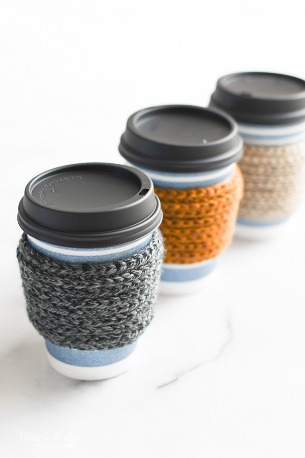Ridged 15 Minute Coffee Sleeve  – Crochet Pattern