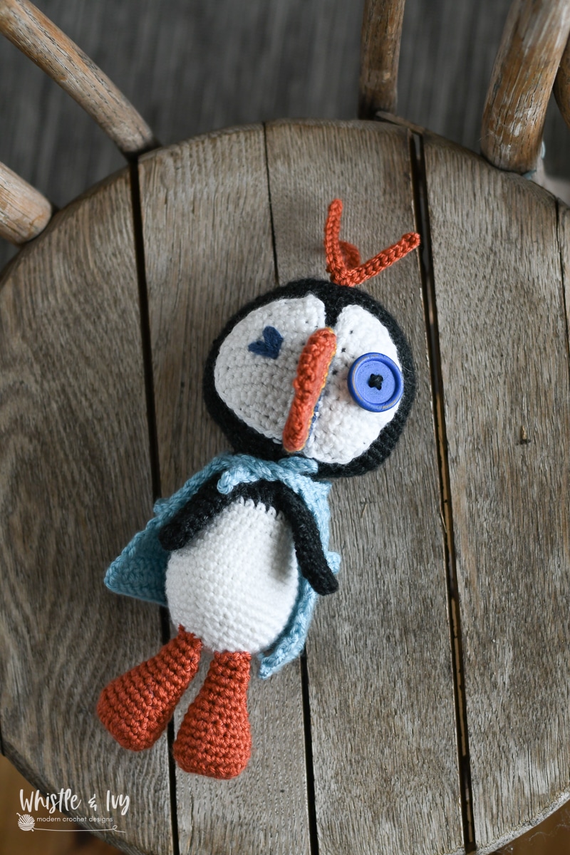 Make an Adorable Crochet Puffin – Beloved by your favorite Ice Queen