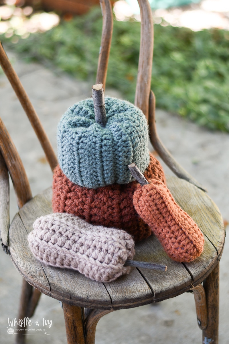 Make An Easy Chunky Crochet Pumpkin and Crochet Squash – A Quick Crochet Pattern