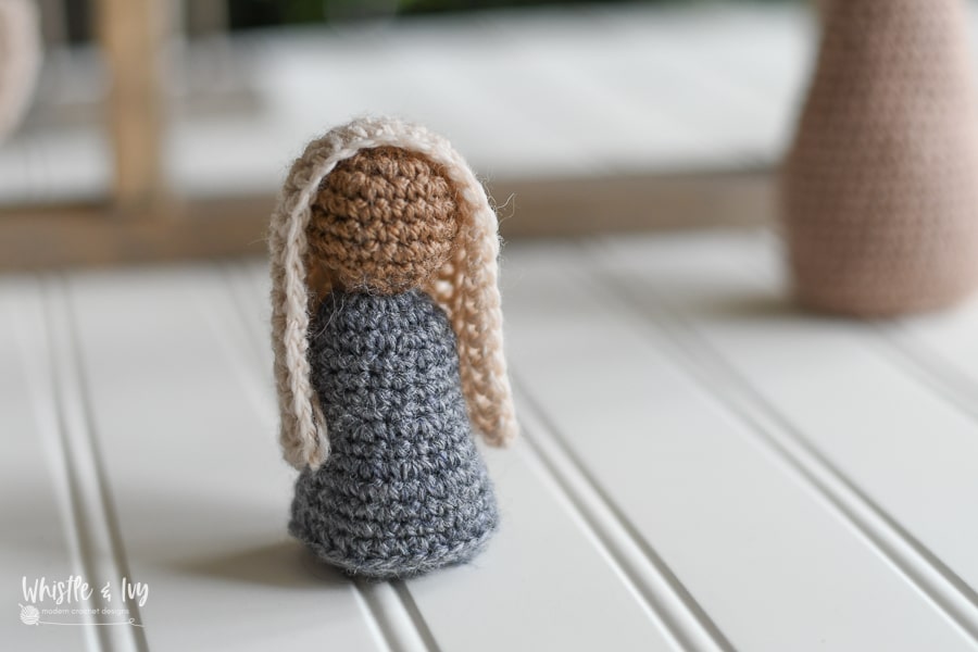 Rustic Crochet Nativity CAL – Mary